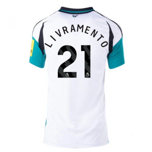 Dámy Fotbalový dres Newcastle United Tino Livramento #21 2024-25 Venkovní Krátký Rukáv